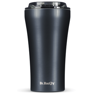 Dr.Bacty Apollo 2.0 - Kubek termiczny na kawę - 360 ml - Gunmetal
