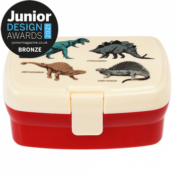 Rex London Lunchbox z wyjmowaną tacką Dinozaury