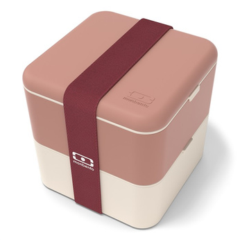 Monbento Lunchbox Bento Square FR Pink Moka