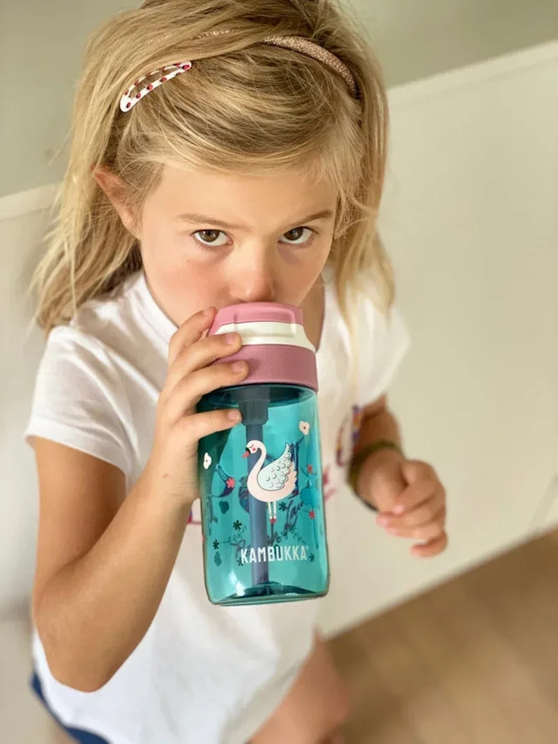 Butelka na wodę dla dzieci Kambukka Lagoon 400ml - Kiss a Frog