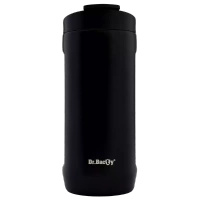 Dr.Bacty Notus - Kubek termiczny na kawę 2w1 - 360 ml - czarny - powystawowy