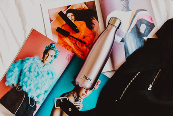 Butelka termiczna Ragsy Fashion 500ml - Silver Rose