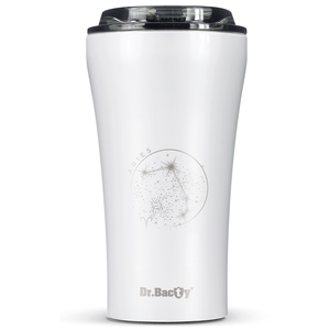 Dr.Bacty Apollo 2.0 - Kubek termiczny na kawę - "Baran" - 360 ml - Glossy White