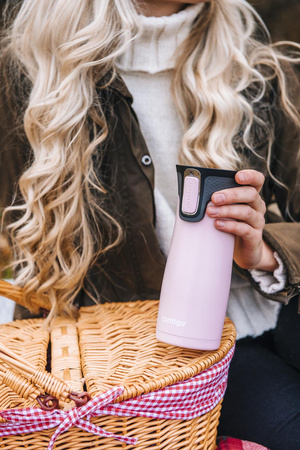 Contigo West Loop 2.0 - Kubek termiczny - 470ml - Peace - różowy Mat