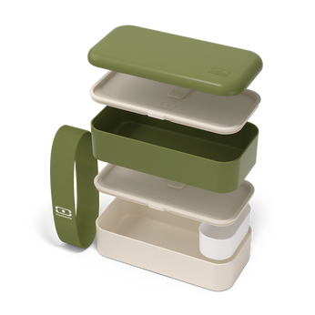 Monbento Lunchbox Bento Original Olive Recycled
