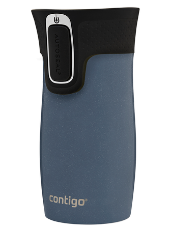 Contigo West Loop Mini - Kubek termiczny - 300ml - Glamour Blue -Niebieski Metalik
