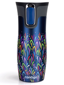Contigo West Loop 2.0 - Kubek termiczny - 470ml - Floresy - Granat Mat