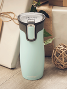 Contigo West Loop 2.0 - Kubek termiczny z grawerem - 470ml - błękitny