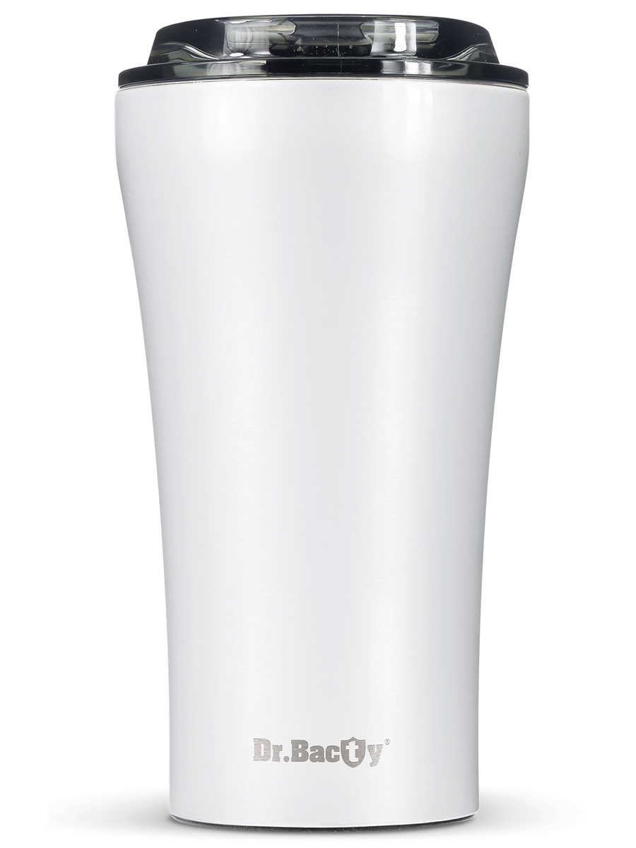 Dr.Bacty Apollo 2.0 - Kubek termiczny na kawę - Oda do młodości - 360 ml - Glossy White