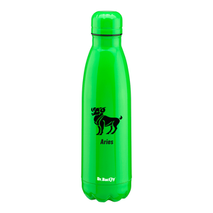 Dr.Bacty Atena - Butelka termiczna stalowa - 500 ml - Baran - Fluo Zielony