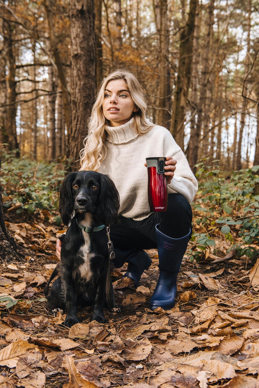 Contigo West Loop 2.0 - Kubek termiczny - 470ml - Czerwony