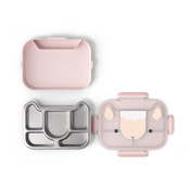 Monbento Lunchbox dziecięcy Wonder Graphic Pink Sheep