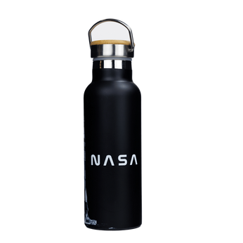 Dr.Bacty Iris - Butelka termiczna stalowa - 500 ml - Czarna - NASA
