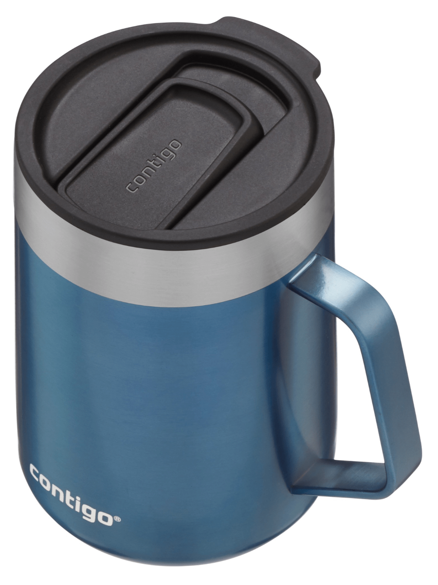 Contigo Streeterville - Kubek termiczny z uchem- 420ml - Niebieski