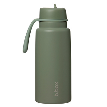 B.Box Butelka termiczna ze składanym ustnikiem – termos ze stali nierdzewnej 1l Oliveb.box