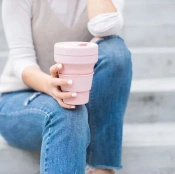 Stojo Mini - Kubek - 237ml - Carnation