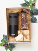 Contigo Byron - Kubek termiczny z grawerem - 470ml - Czarny Mat