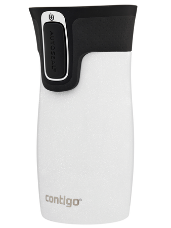 Contigo West Loop Mini - Kubek termiczny - 300ml - Glamour - Biały Metalik