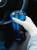 Dr.Bacty Apollo 2.0 - Kubek termiczny na kawę - Oda do młodości - 360 ml - Monaco Blue