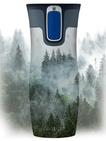 Contigo West Loop 2.0 - Kubek termiczny - 470ml - Stalowy - Las