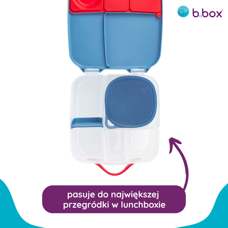B.Box Silikonowy pojemnik z pokrywką do lunchboxa Ocean