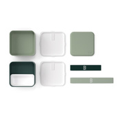 Monbento Lunchbox Bento Square FR Natural Green