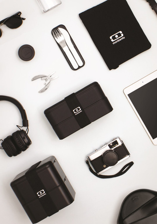Monbento Butelka Positive M Black Onyx