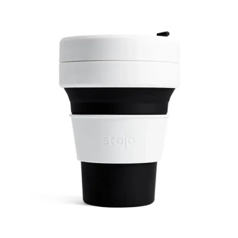 Stojo Pocket - Kubek - 355ml - Black-s