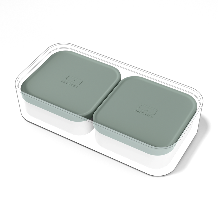 Monbento Zestaw 4pojemników Extra doMBOriginal GreenMint