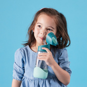 B.Box Zestaw Mini Lunchbox + Butelka tritanowa ze słomką 450ml Emerald Forest