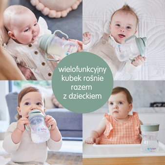 B.Box Kubek 4w1 zestaw 240ml Sage