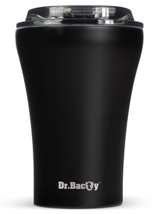 Kubek termiczny do kawy z powłoką ceramiczną Dr.Bacty Apollo 227 ml - czarny