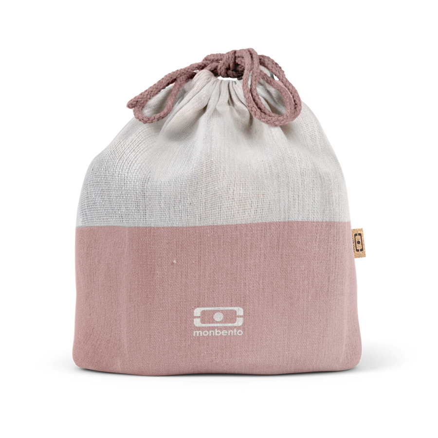Monbento Torba MonBento Pochette L Natural Flamingo