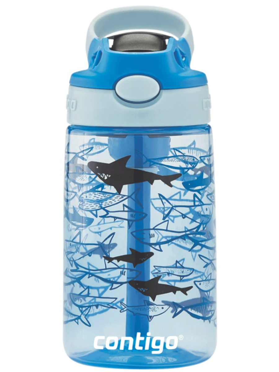 Contigo Easy Clean - Bidon / butelka dla dzieci - 420ml - Sharks