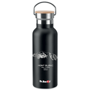 Dr.Bacty Iris - Butelka termiczna personalizowana - 500 ml - Czarna - Mont Blanc