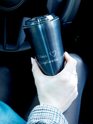 Dr.Bacty Apollo 2.0 - Kubek termiczny na kawę - Eliksir cierpliwości - 360 ml - Gunmetal