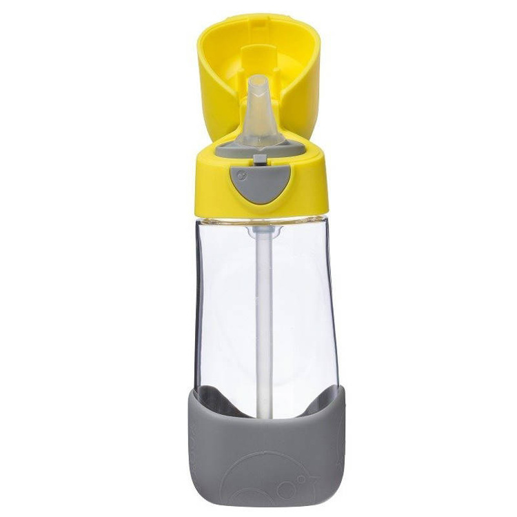 B.Box Butelka tritanowa ze słomką 450ml Lemon Sherbet