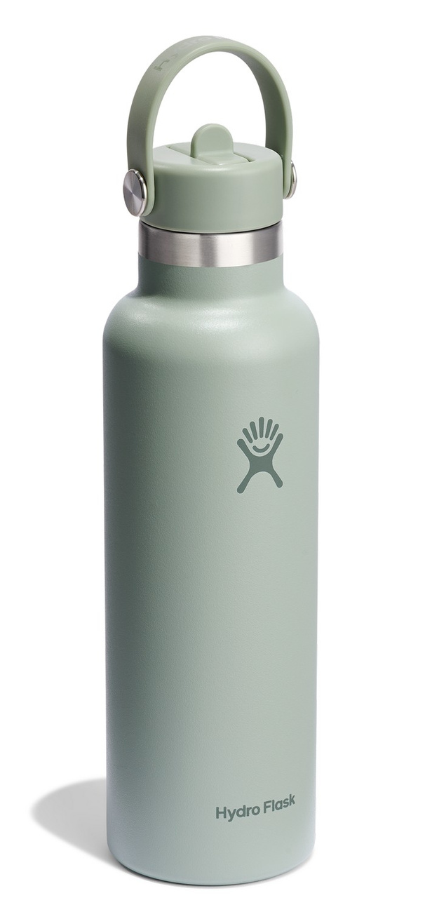 Hydro Flask Butelka 621ml Standard Mouth Flex Straw Cap Agave