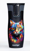Contigo West Loop 2.0 - Kubek termiczny - 470ml - Kot - Czarny