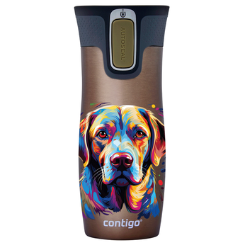 Contigo West Loop 2.0 - Kubek termiczny - 470ml - Pies - Latte