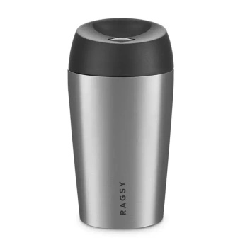 Ragsy - Kubek termiczny - 240ml - Silver Steel