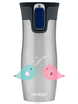 Contigo West Loop 2.0 - Kubek termiczny - 470ml - Ptaszkowe love- Stalowy