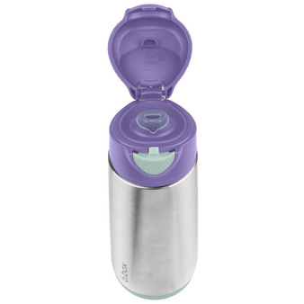 B.Box Butelka termiczna z ustnikiem sportowym 500ml Lilac Pop