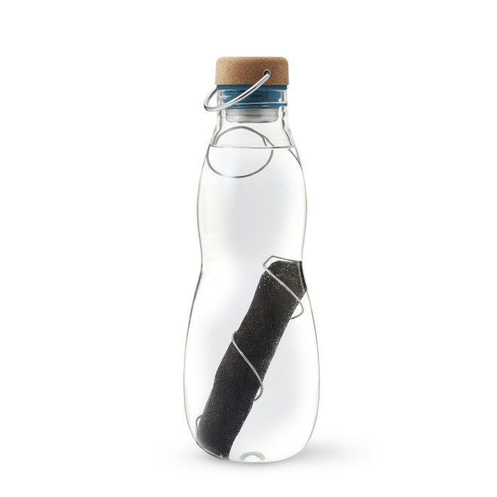 Black+Blum Butelka na wodę EAU GOODw pokrowcu+filtr morska