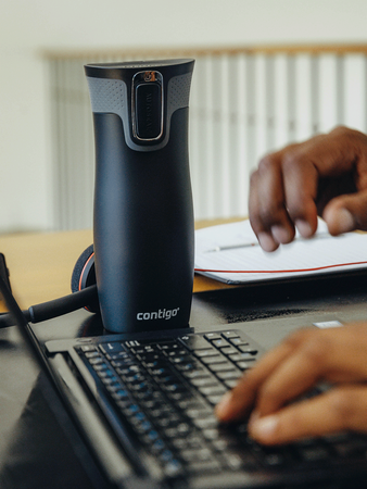 Contigo West Loop 2.0 - Zestaw kubków termicznych - 470ml - Grafitowy Mat + Czarny Mat