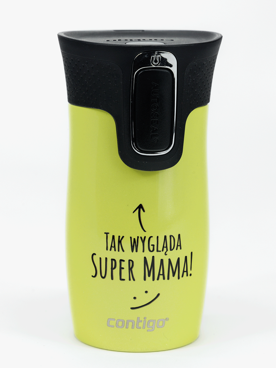 Contigo West Loop Mini - Kubek termiczny - 300ml - Tak wygląda Super Mama - Limelight
