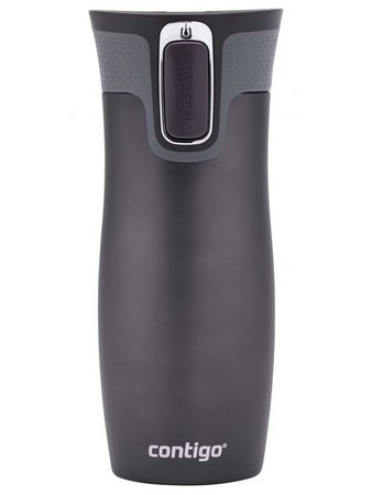 Contigo West Loop 2.0 - Zestaw kubków termicznych - 470ml - Grafitowy Mat + Czarny Mat