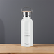 Butelka termiczna Dr.Bacty Iris 500 ml - biała- personalizowana grawerem