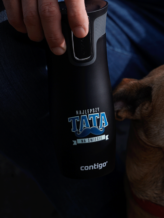 Contigo West Loop - Kubek termiczny dla Taty - 470ml - "Najlepszy Tata na świecie"