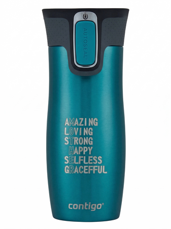 Contigo West Loop 2.0 - Kubek termiczny - 470ml - Mother - Biscay Bay